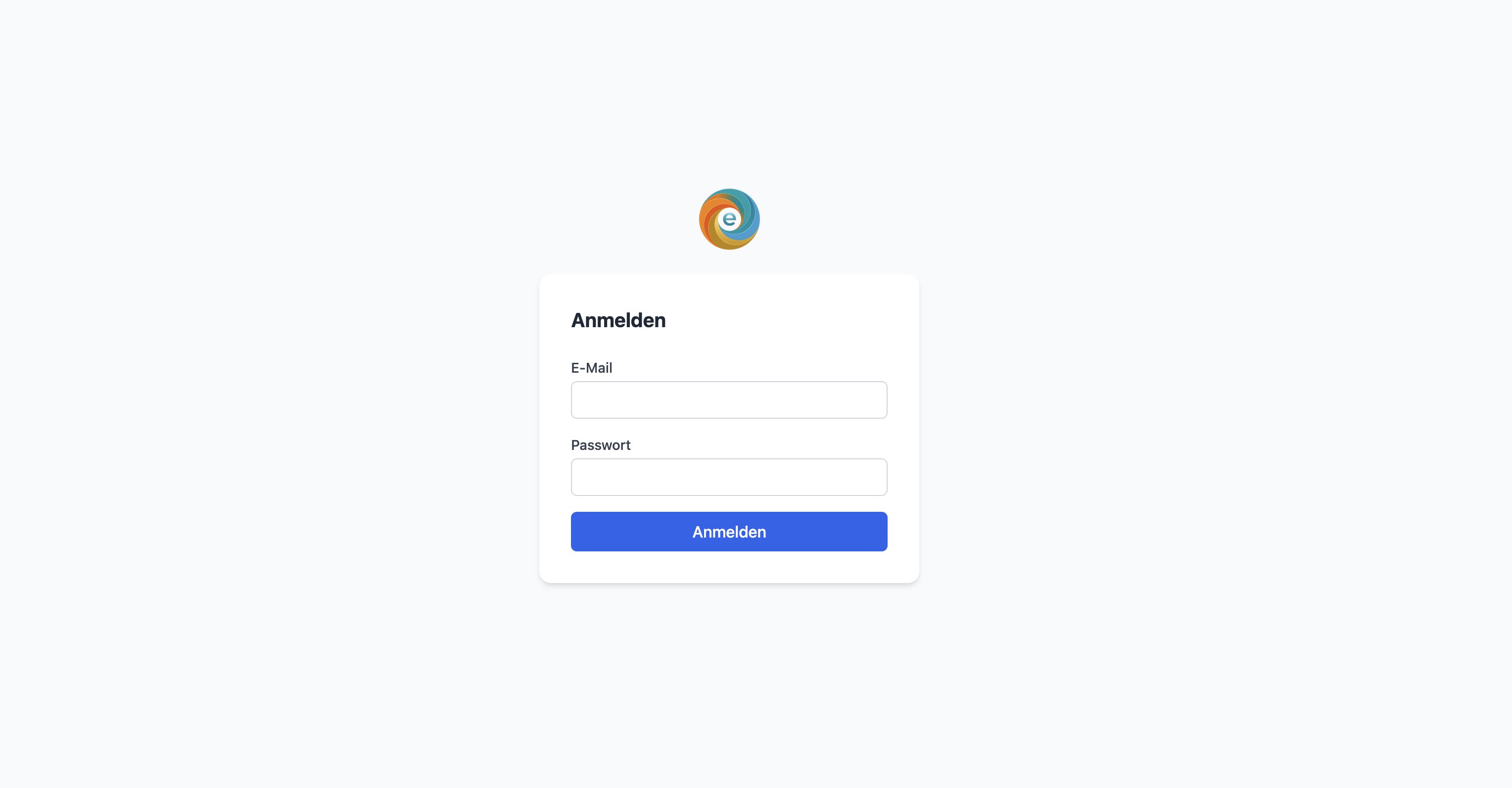 Ensight Login-Seite